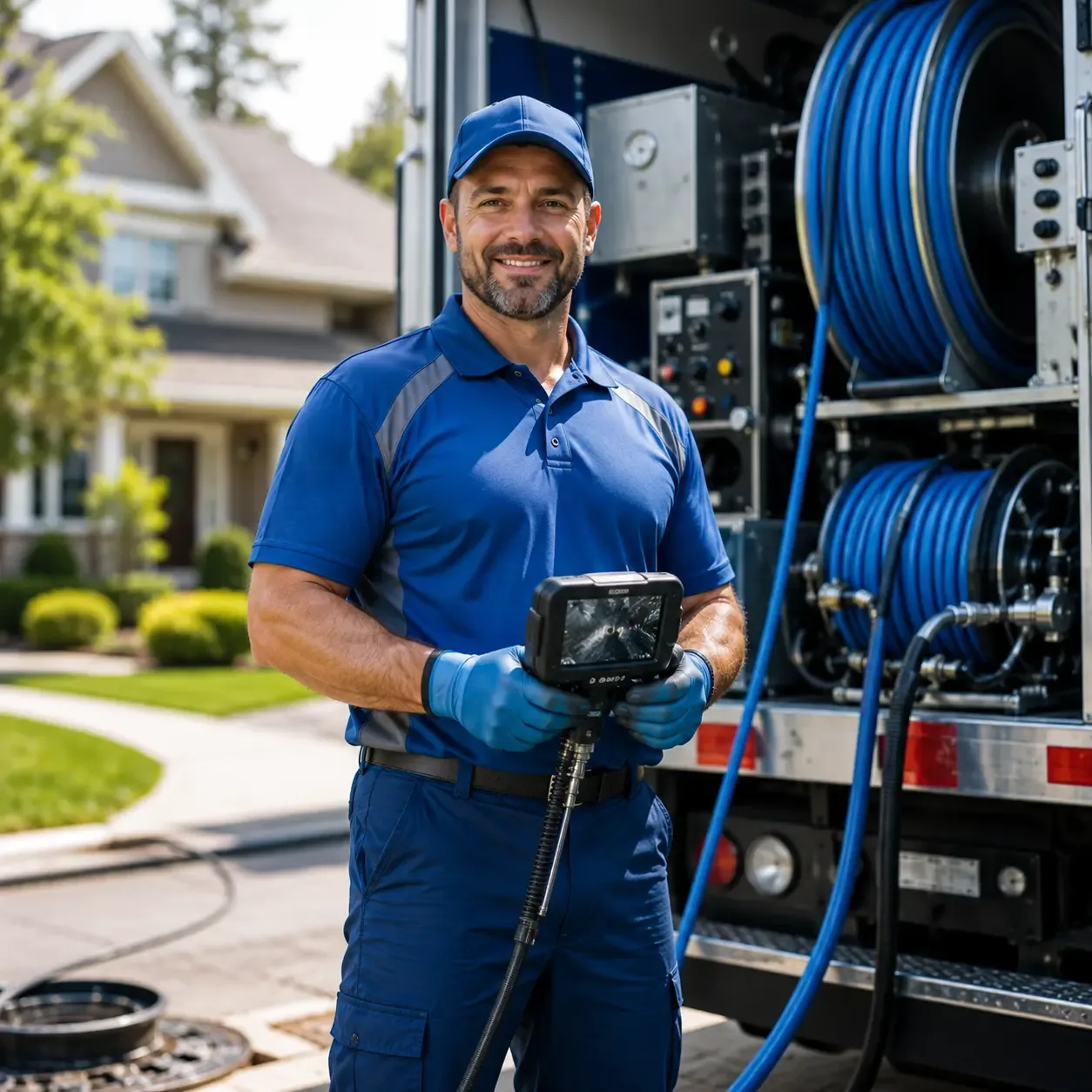 Local outdoor drain cleaning specialists in Willow City, TX